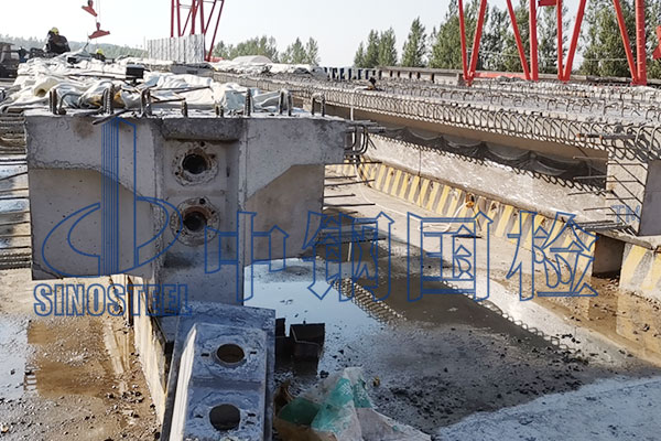 橋梁孔道摩阻試驗